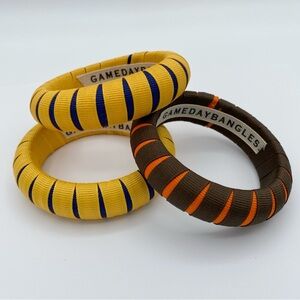 Set of 3 Gameday Bangles